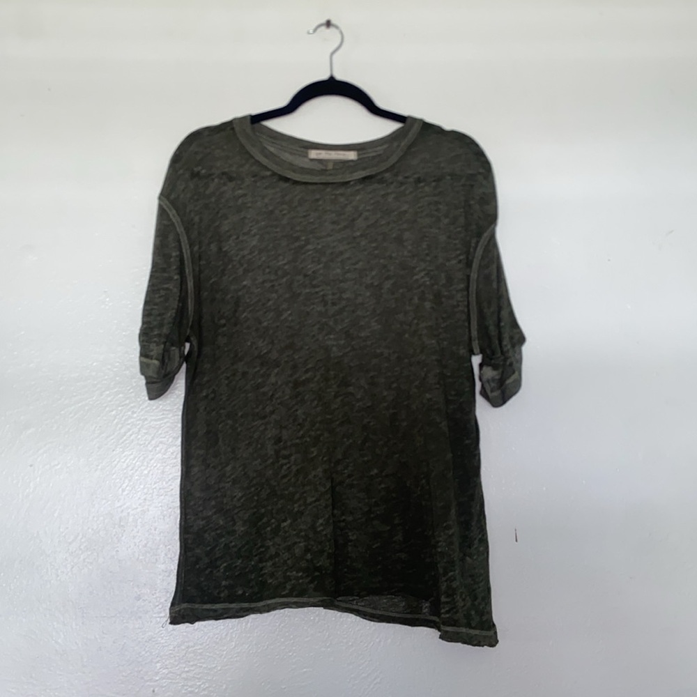 Free People Stone Washed Short Sleeve Tee